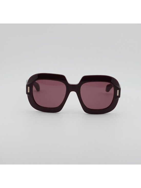 Salvatore Ferragamo SF2068SE 606 Sunglasses Burgundy Butterfly Frame, PurpleLens main image 3
